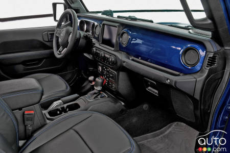 Jeep Top Dog, intérieur